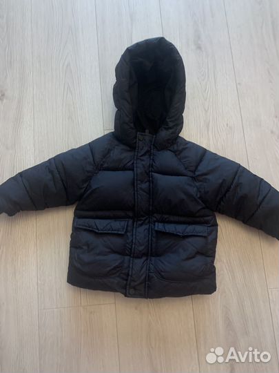 Детский пуховик zara