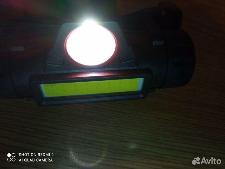 Светодиодный налобный фонарь