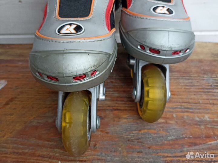 Роликовые коньки детские раздвижные