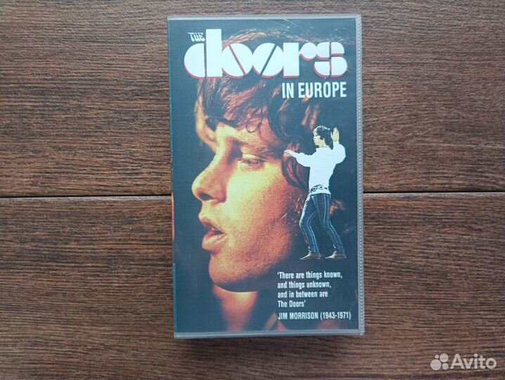VHS The Doors In Europe 1968
