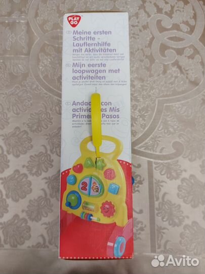 Развивающие игрушки ходунки каталка детские PlayGo