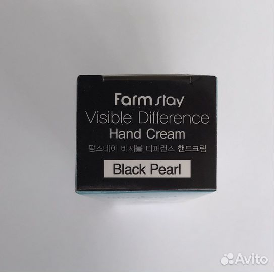 Крем для рук Farmstay, Black Pearl. Корея