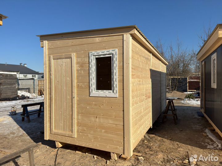 Бытовка деревянная 6х2.3