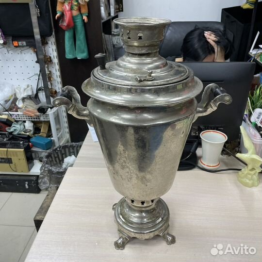 Угольный самовар рюмка СССР тула 5л Тульский (сзр)