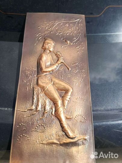 Настенное панно из меди