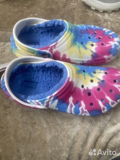 Новые крокс crocs утепленные