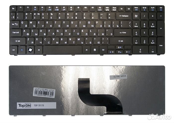 Клавиатура для Acer 5810T 5750 5552 7540 E730 G640