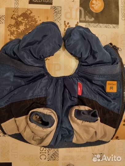 Зимний комбинезон для маленькой собаки