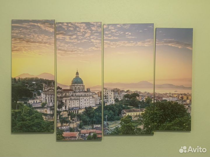 Фотокартина с прописанными частично элементами