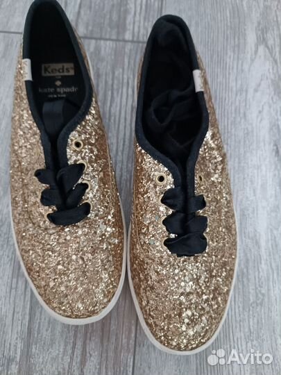 Кеды Keds x Kate Spade New York Champion Glitter