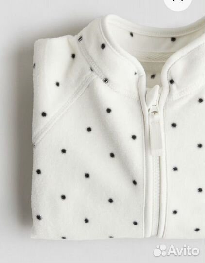 Кофта флисовая H&M 74