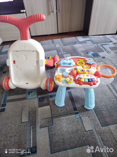 Ходунки каталка 3 в 1