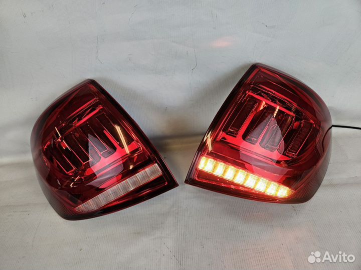 Тюнинг фонари Лада Гранта седан (красные)