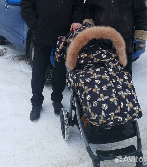 Зимний чехол на коляску