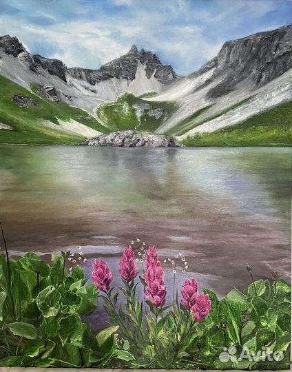 Картина маслом пейзаж 