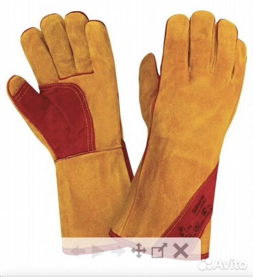 Краги для сварки зимние Теплые