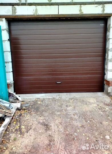 Гаражные секционные ворота
