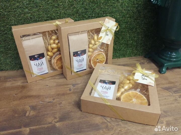 Подарочные наборы из чая и кофе