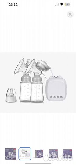 Молокоотсос электрический baby go