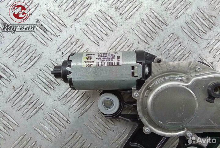 Моторчик заднего стеклоочистителя (дворника) volkswagen touareg 1 рестайлинг (2007-2010) 3.0 7l09557