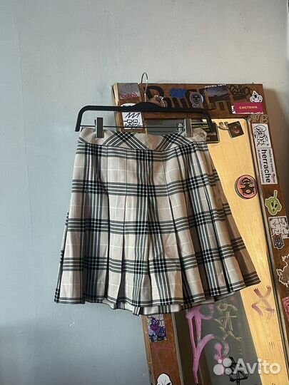 Юбка в клетку