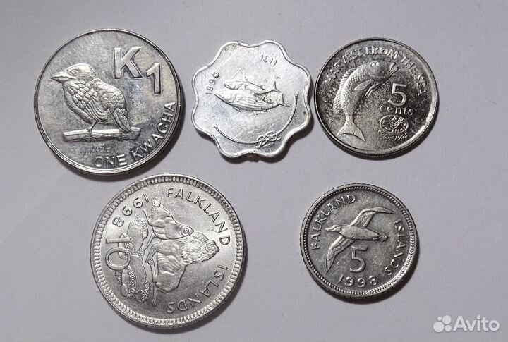 Монеты экзотика