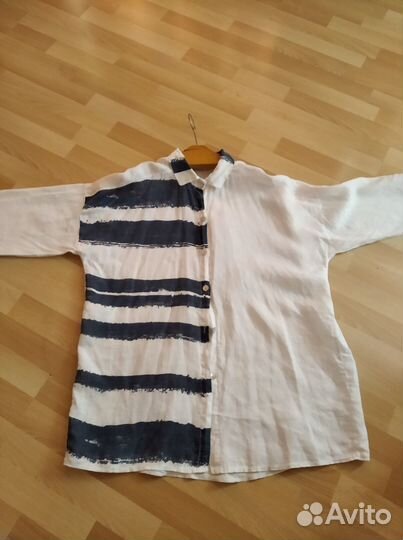 Блузка лен Италия