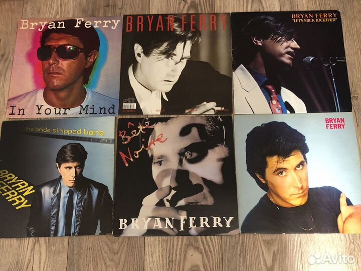 Bryan Ferry lp пластинки UK