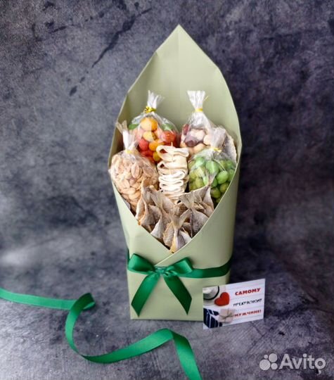 Съедобные букеты для мужчин