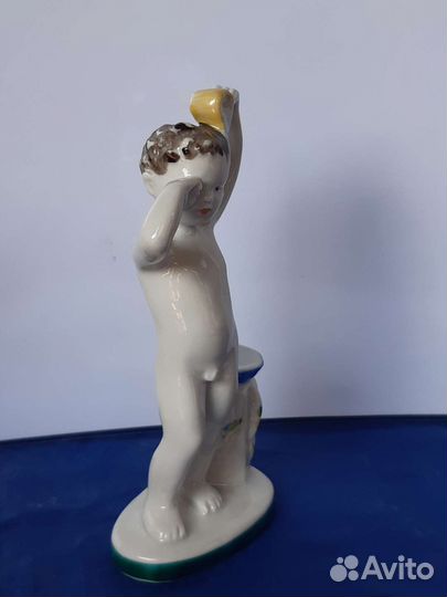 Фарфоровая статуэтка лфз утро