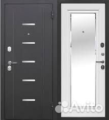 Двери с зеркалом