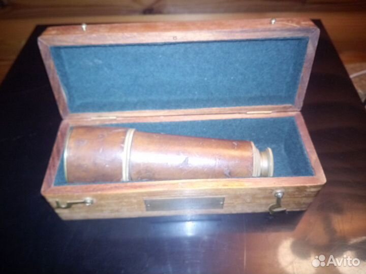 Старинный телескоп Henry Barrow & Co.London