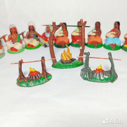 Солдатики индейцы ГДР