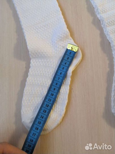 Гольфы белые для девочки, хлопок, новые