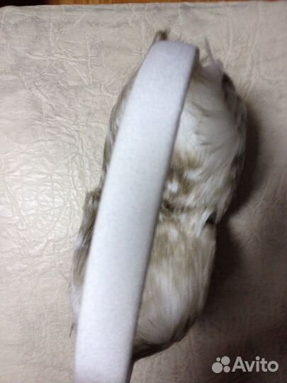 Меховые наушники