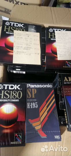 Видеокассеты с аудиозаписями
