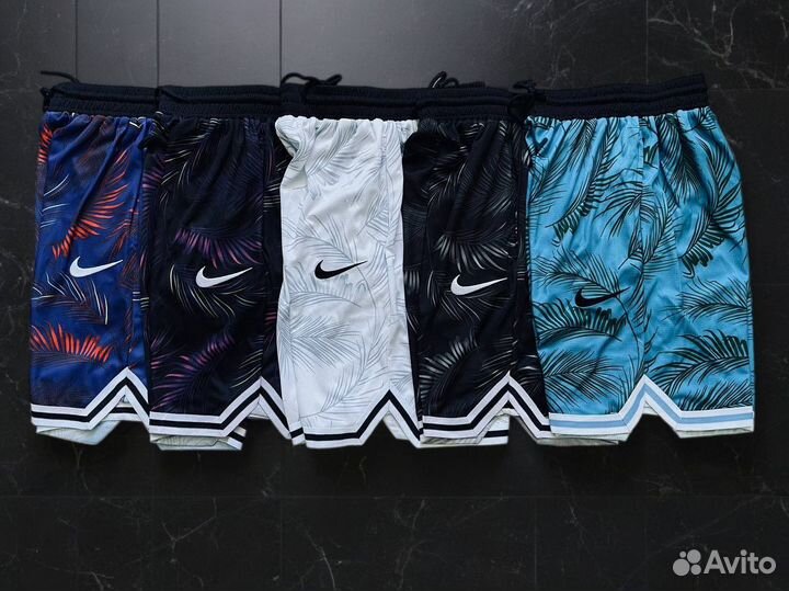 Шорты Nike фиолетовые