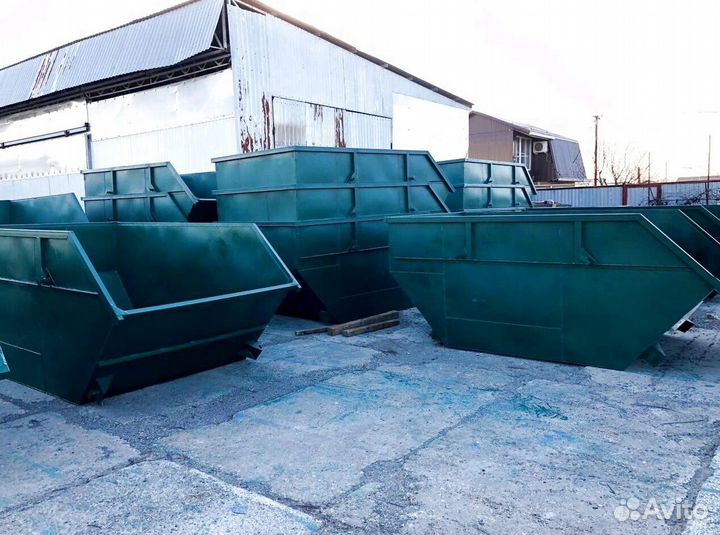 Бункер для мусора, контейнер 8 м3. Арт 7176