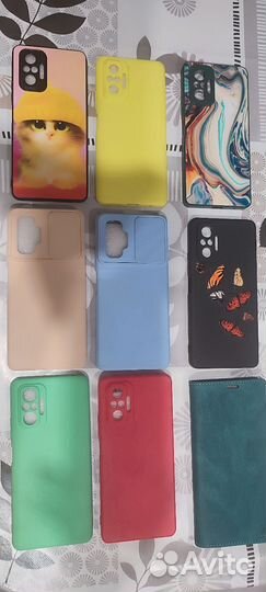 Продам чехлы Xiaomi Redmi Not 10 Pro