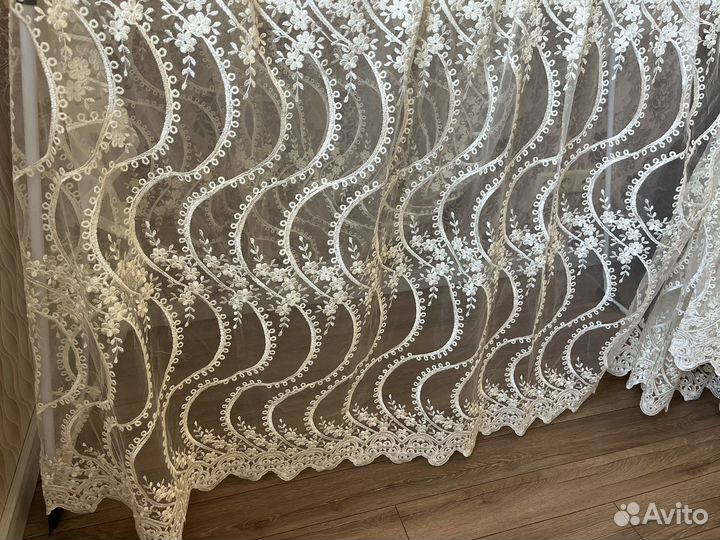 Шторы тюль выс.2,45