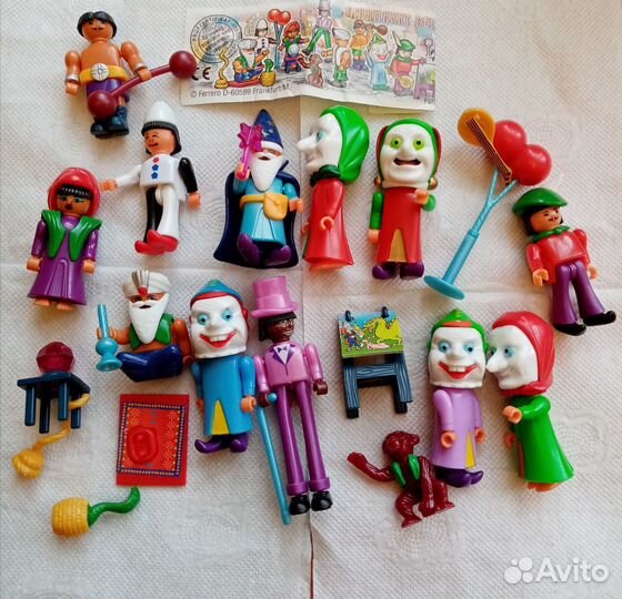 Игрушки из киндер сюрприза