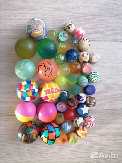 Мячики попрыгунчики