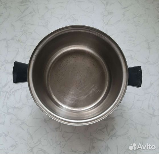 Набор кастрюль 3 в 1 из нержавеющей стали СССР