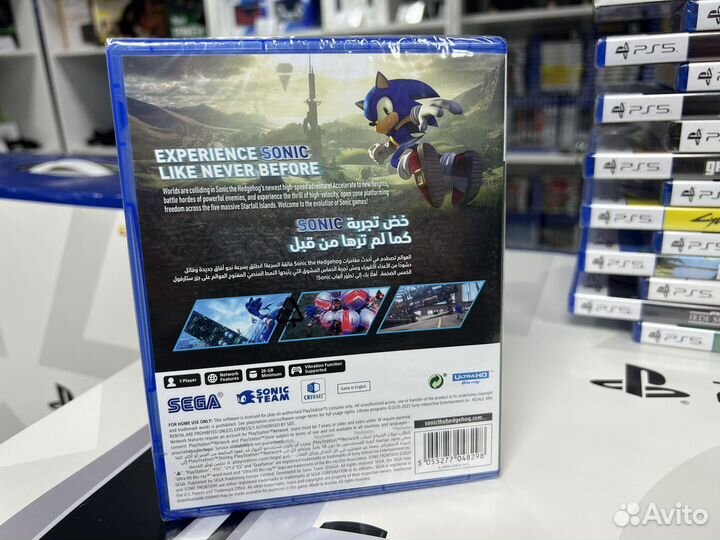 Диск PS5 Sonic Frontiers / Новый