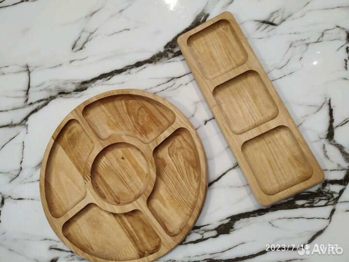 Менажницы деревянные