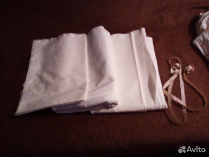 Ткань ситец белый СССР