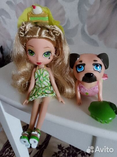 Кукла раритетная с собачкой