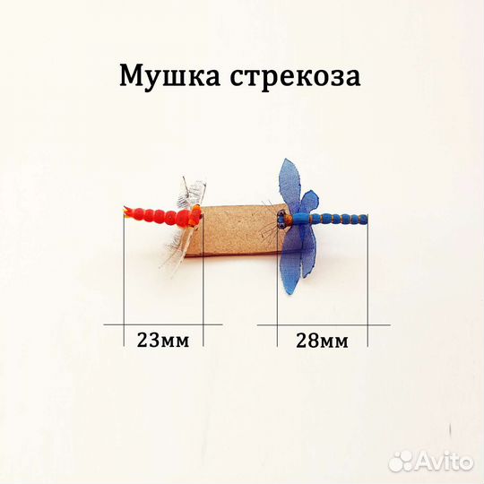Мушка на голавля стрекоза для нахлыста