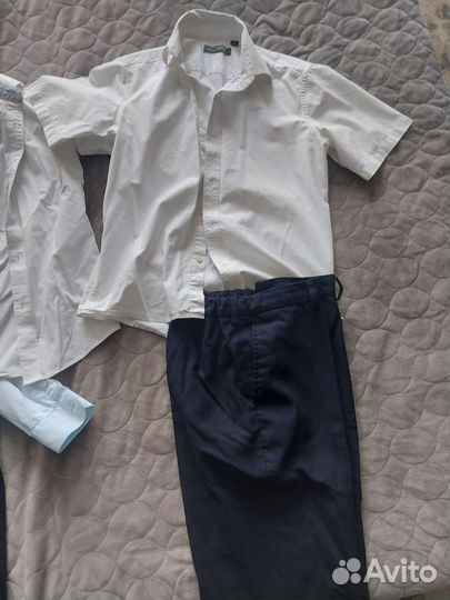 Рубашки и брюки для школьников фирма peplos