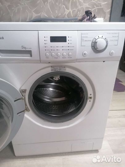 Стиральная машина бу lg 5 кг